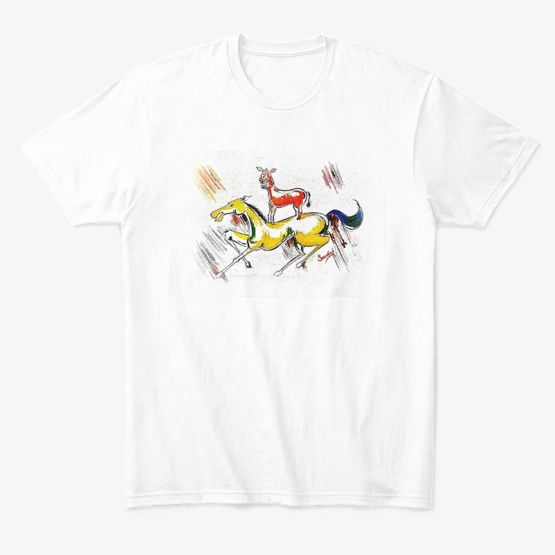 Rocking Horse Vintage-Inspired T-Shirt