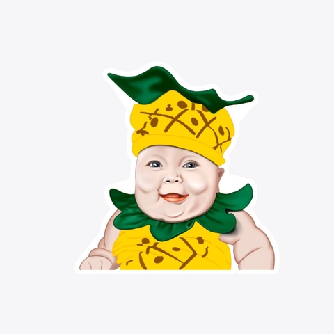 Pineapple Baby Madison  Standard T-Shirt Front