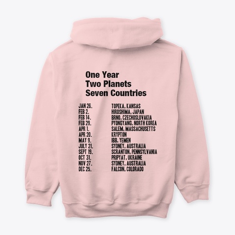 Scrub Daddy Merch Round 2 Light Pink Camiseta Back