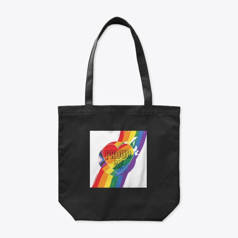 Proud AF Pride Heart
