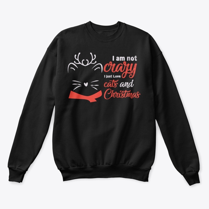 I just love cats and christmas