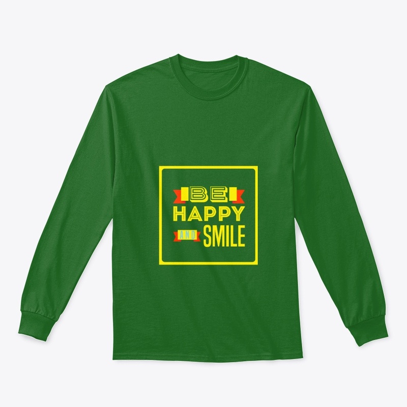 Be happy and smile sticker