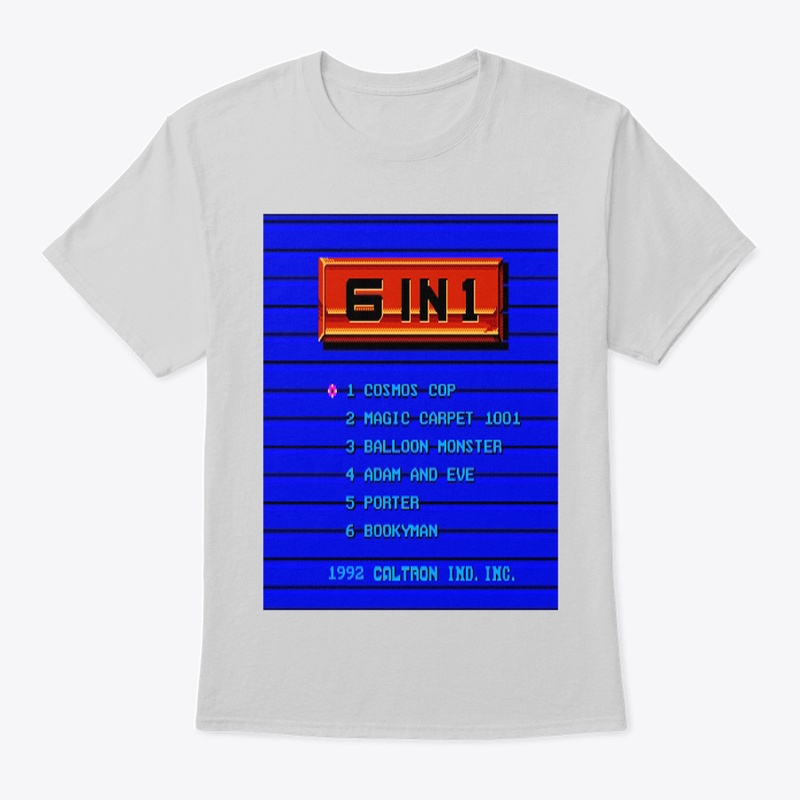 Caltron 6 In 1 Title Screen