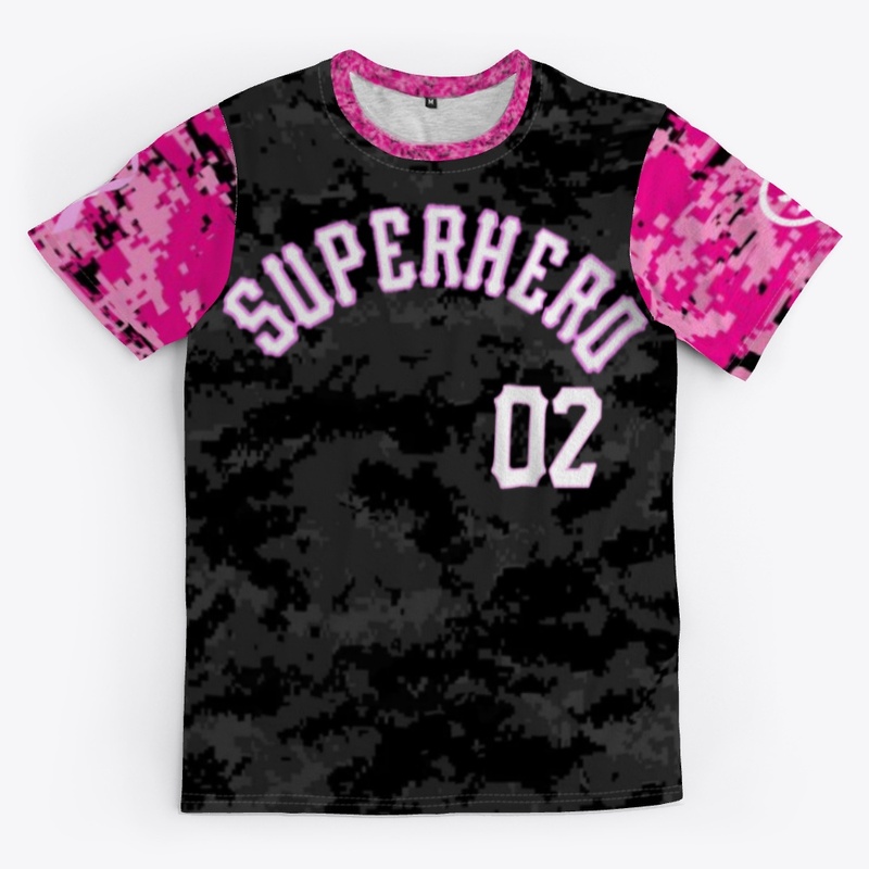 Cancer "Superhero" Baseball Tee