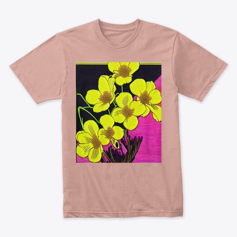 Embroidered Daffodils