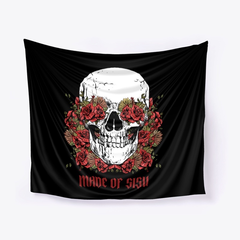 Made of Sisu Beautiful Skull