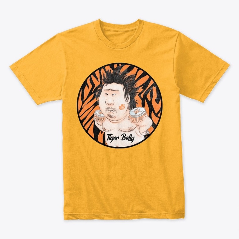 FUNNY TIGER BELLY