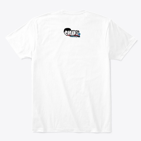 Rise N Grind Sundays White T-Shirt Back