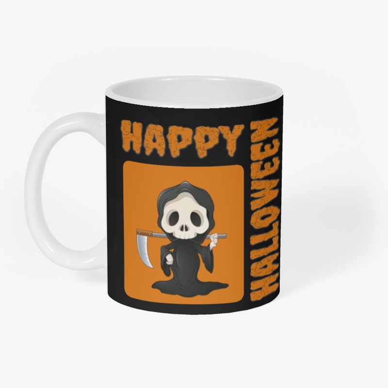 Happy Halloween - Diable en noir