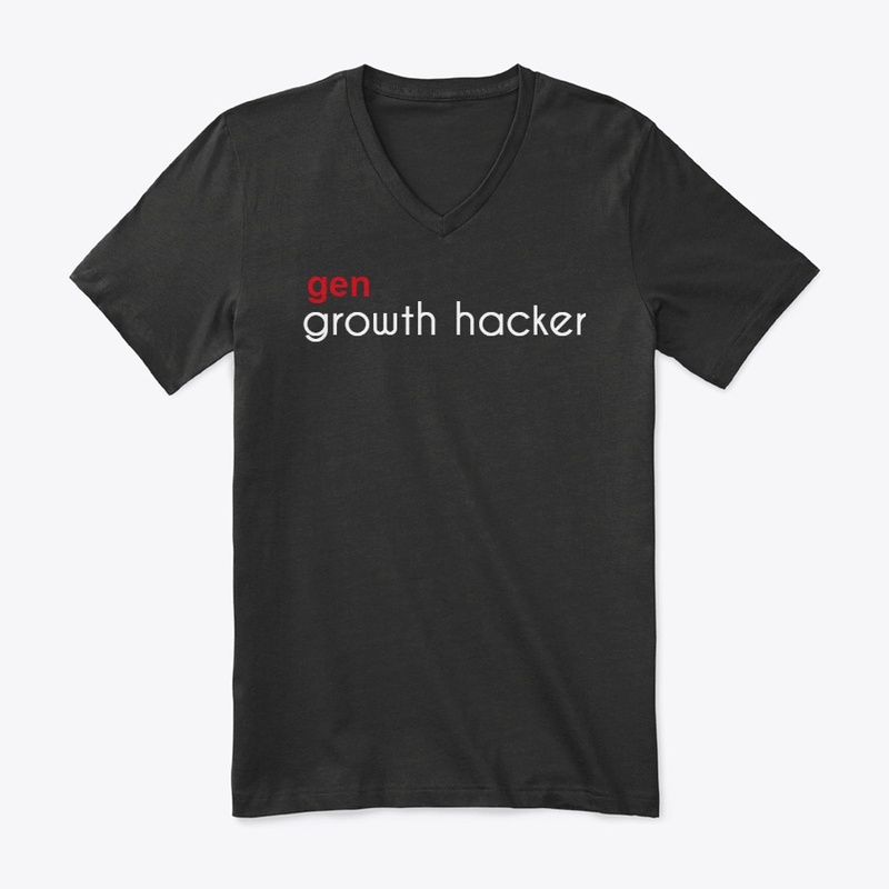 Growth hacker shirt - unisex - gen red