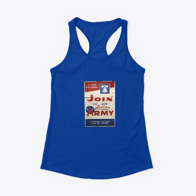 Join the Army - Women's Racerback Tank