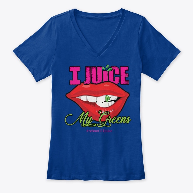 thats why i JUICE my greens!
