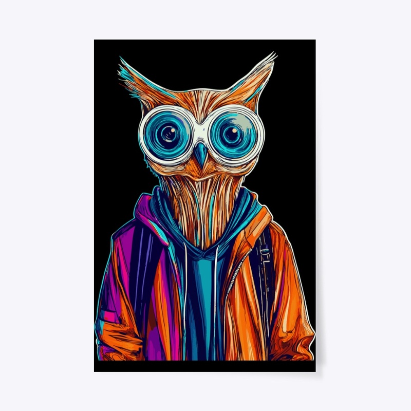 Cyber Owl – Futuristic Streetwise 105