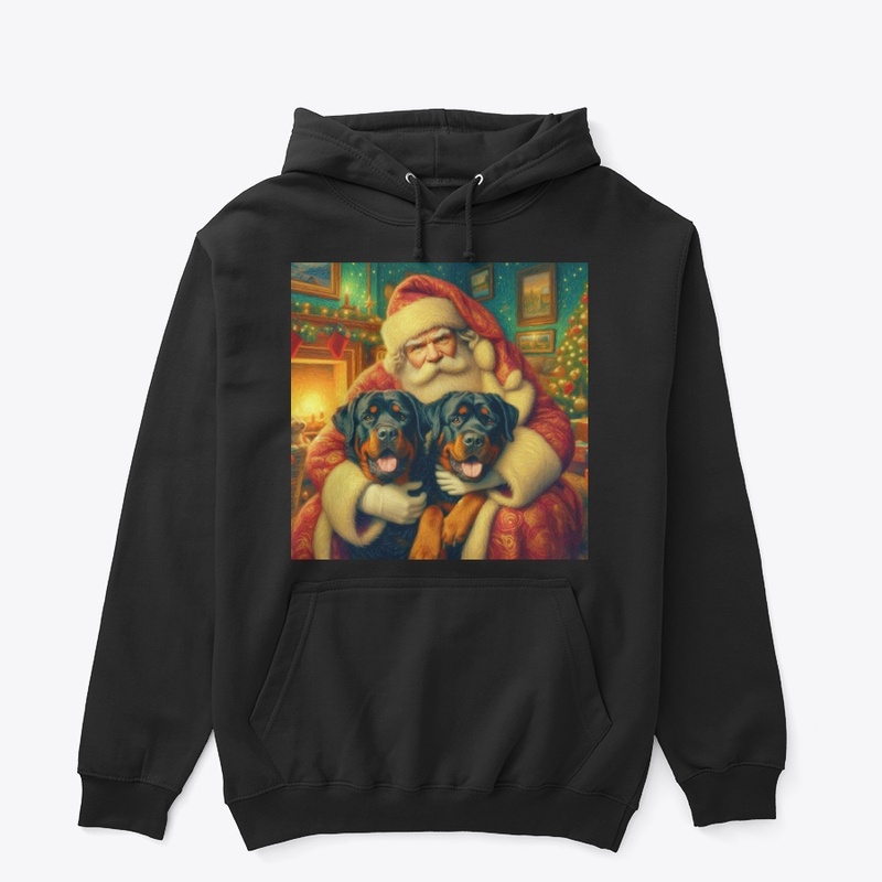 Rottweilers and Santa