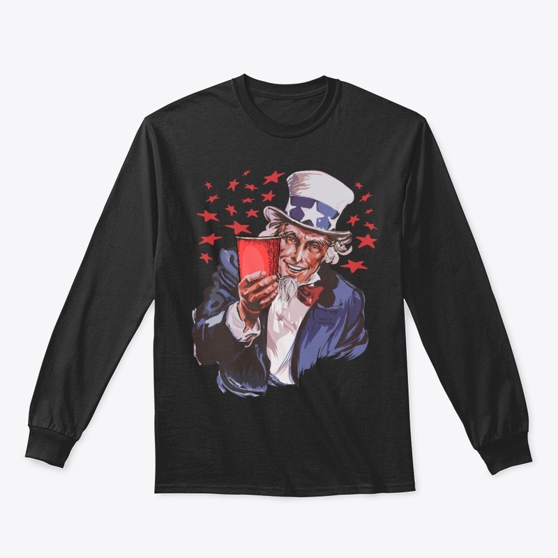 Uncle Sam Solo Cup American College Part