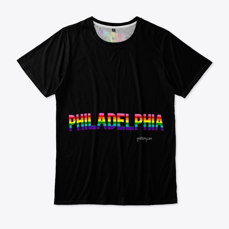 Philadelphia Pride Rainbow Flag Apparel
