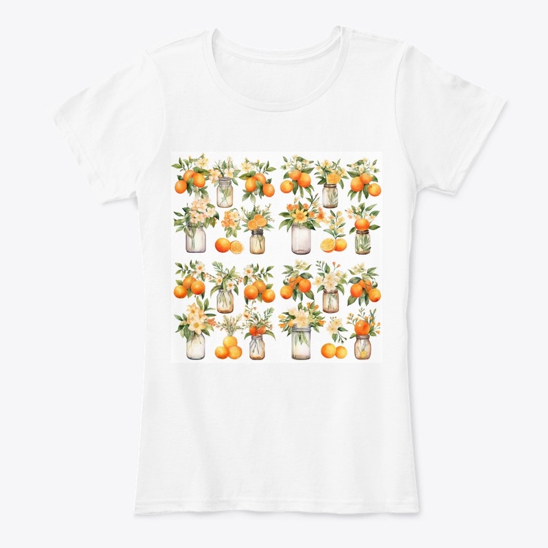 Watercolor Oranges Clipart