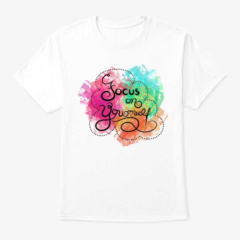 Art Lettering: "Focus On Yourself"