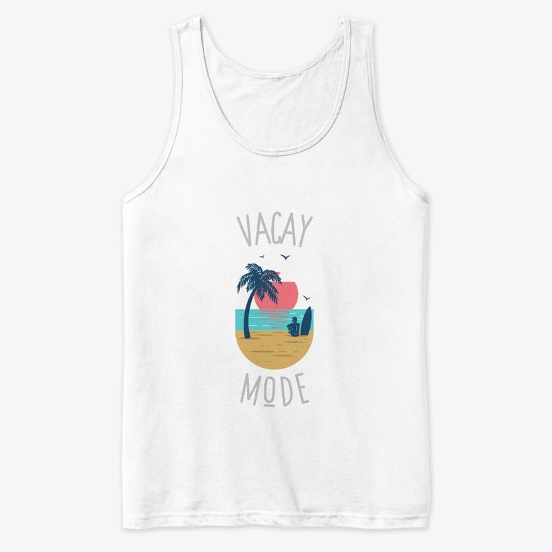 Retro Vacay Mode Funny Summer