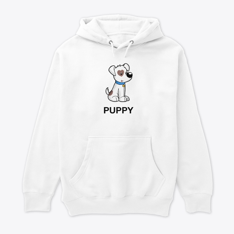 adorable cartoon puppy