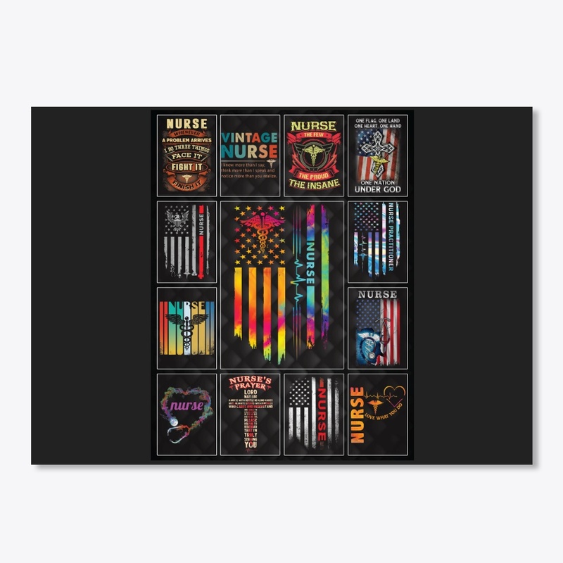 Awesome Nurse Collage Product