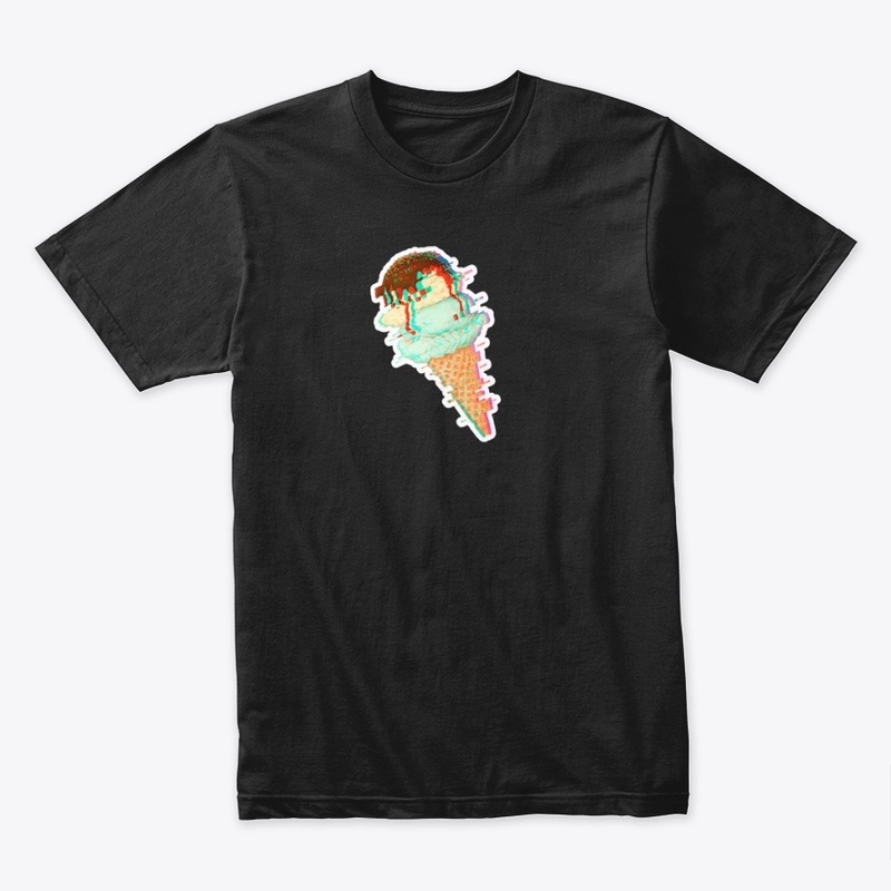 Glitchy Ice Cream Cone