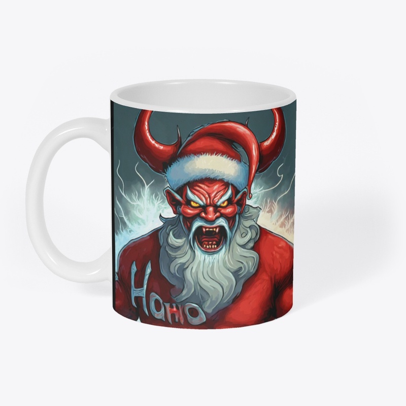 Santa Claws (punny and eye-catching)