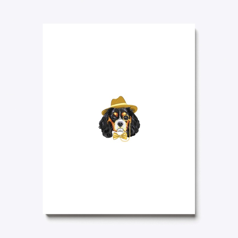 Funny Hipster Dog King IPhone Case
