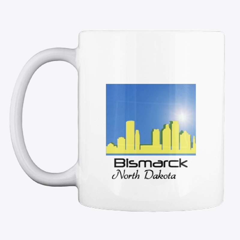 USA Tee Shirt - Bismarck North Dakota