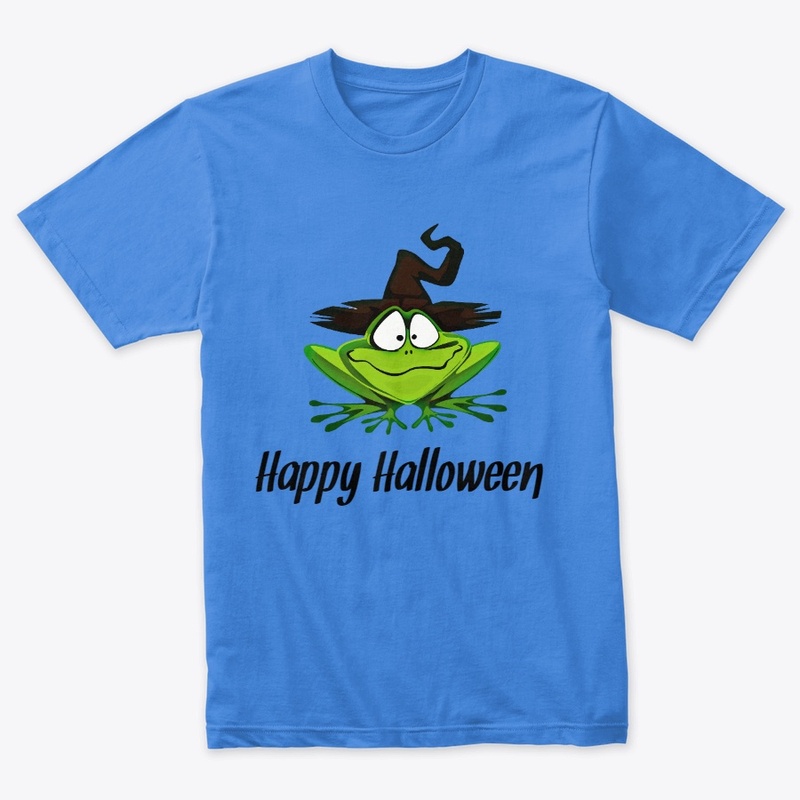 Happy Halloween frog