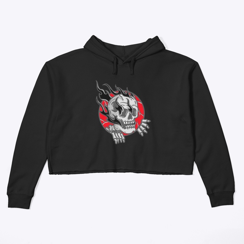 flame skull
