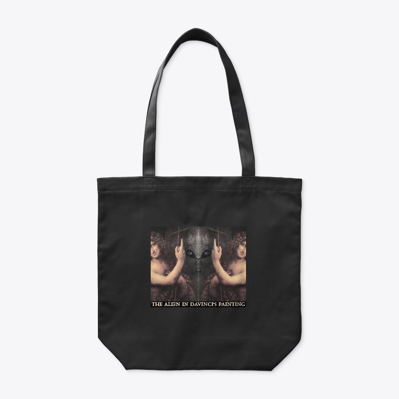 The Alien In Davinci's Painting  T-shirt
