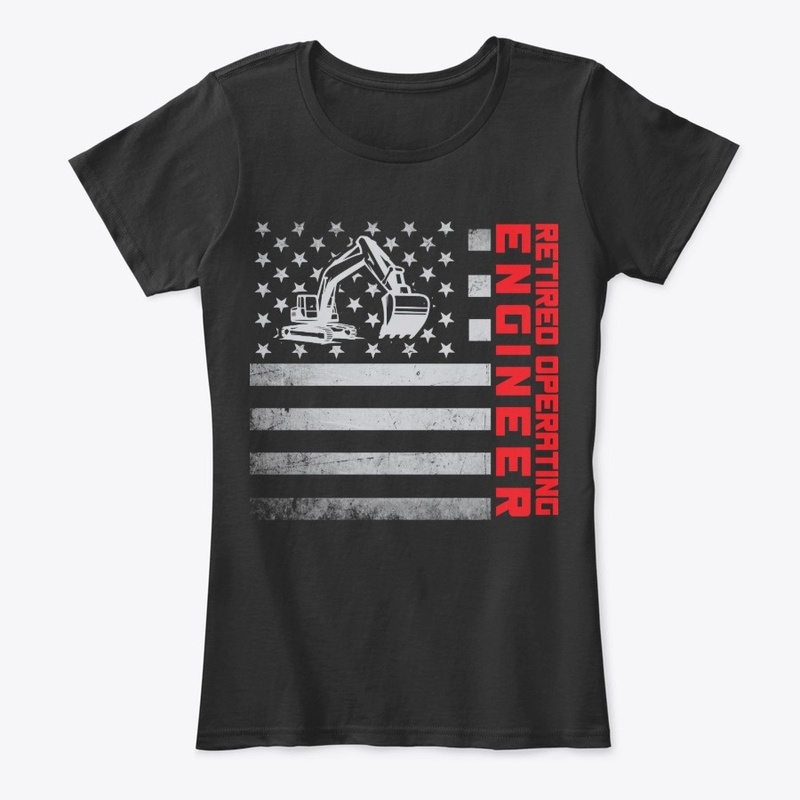 Retired Operating Engineer US Flag Mask