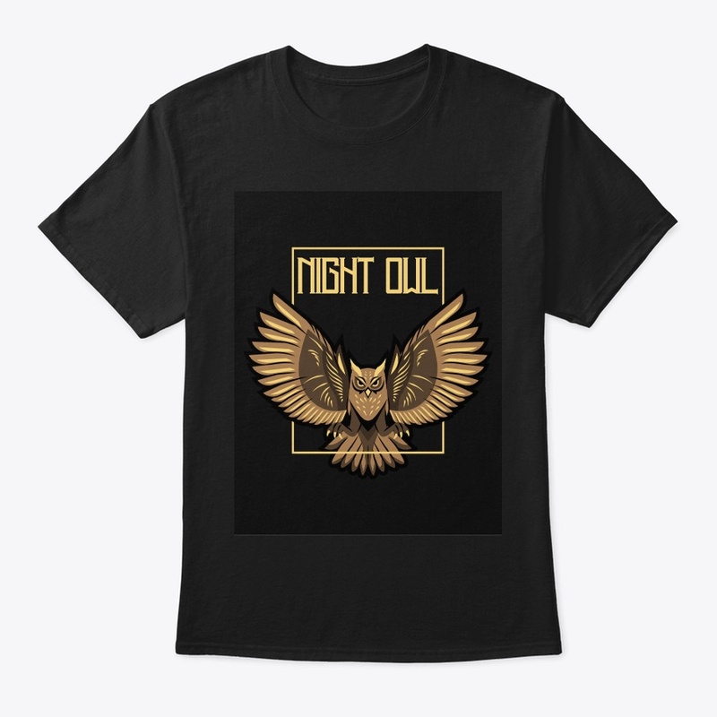 Midnight Sentinel: Night Owl Graphic Tee