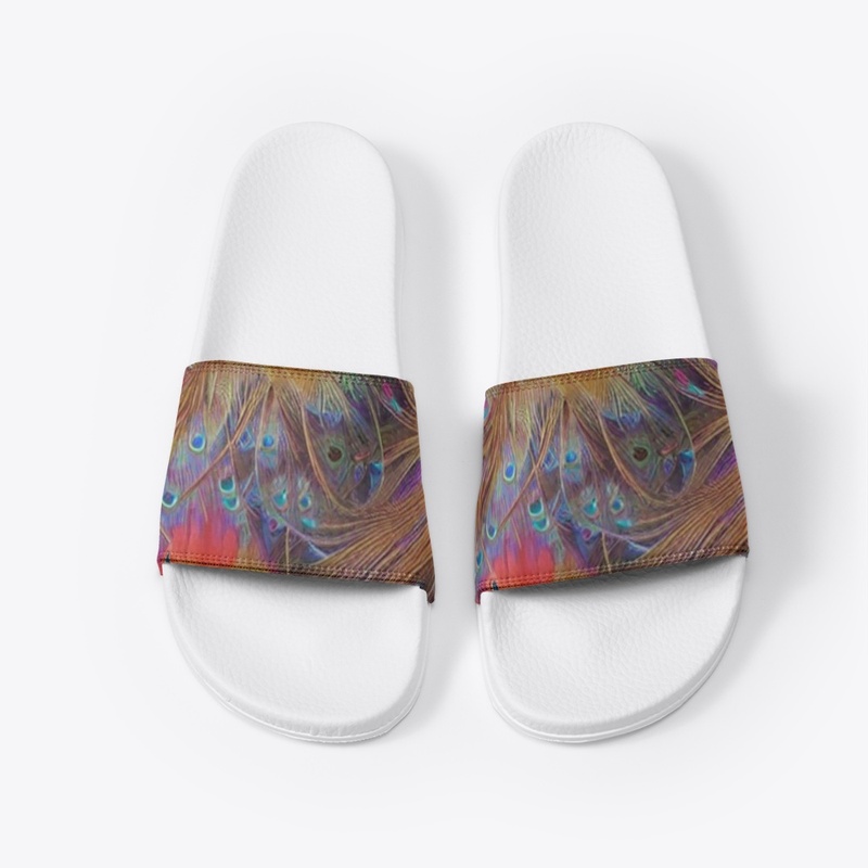 Symphony Peacock Multi Color Feathers