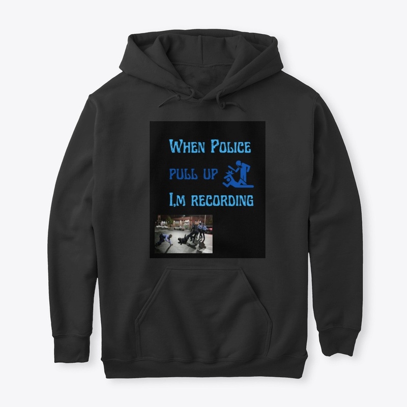 police pull up t shirt