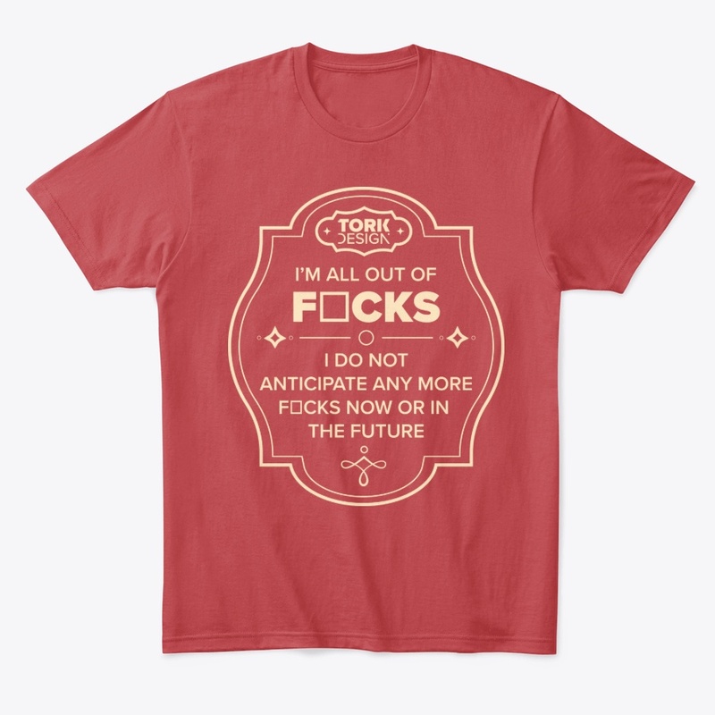 Out of f*ucks! - Censored!