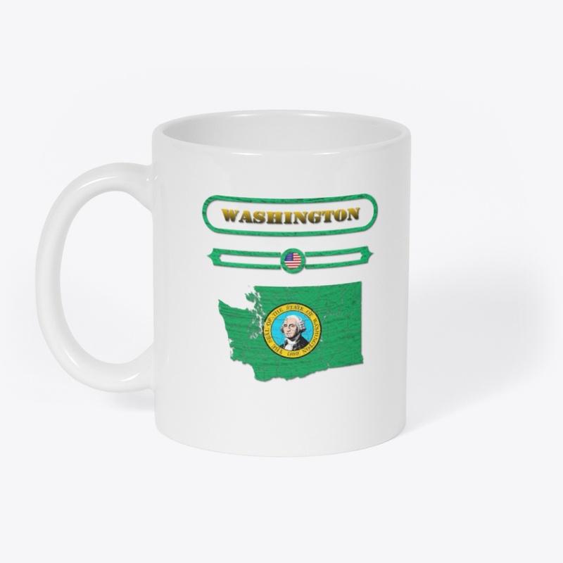 WASHINGTON MAP, WASHINGTON. SAMER BRASIL