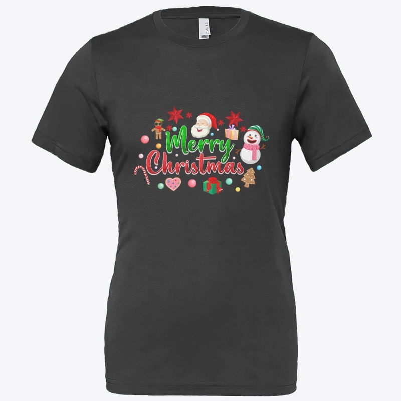  T-Shirt Merry Christmas Cozy Holiday