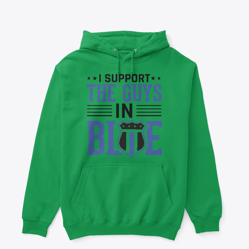 I support the guys in blue