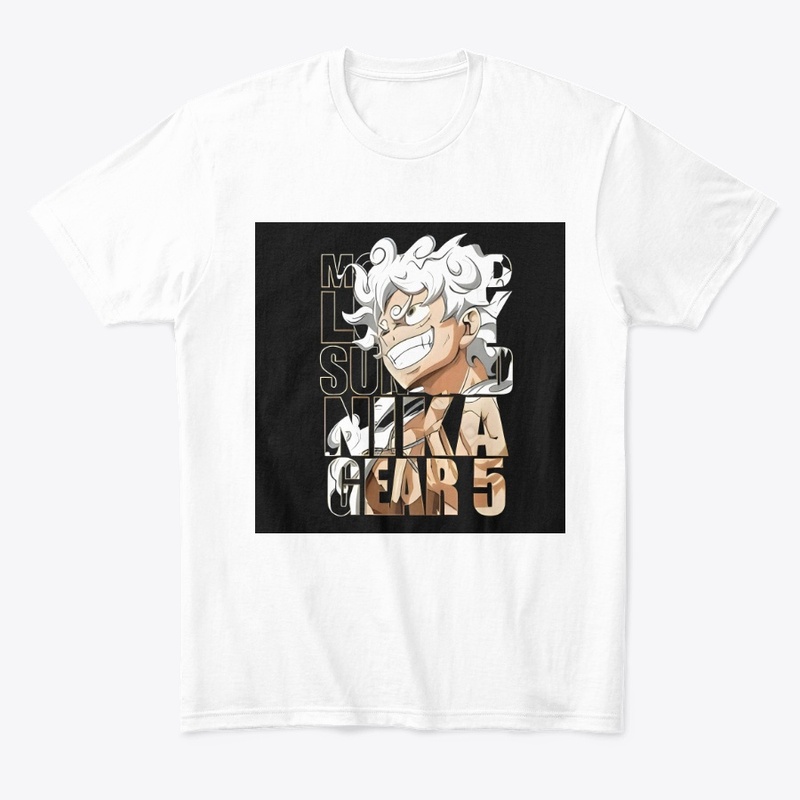 luffy gear five designed products