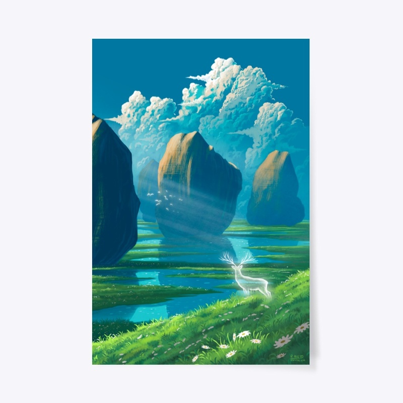 Valley and lakes spirit
