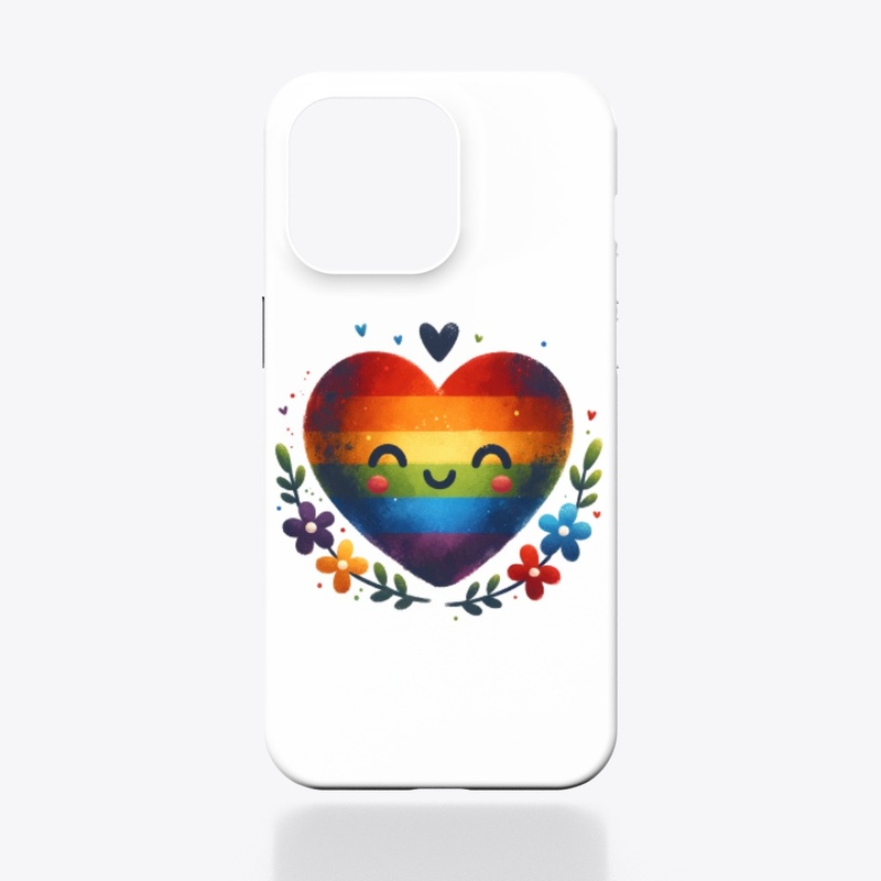 Folk Art Heart Pride Month LGBTQ