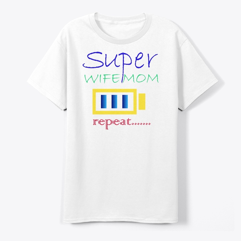 mothers day super charging shirt 