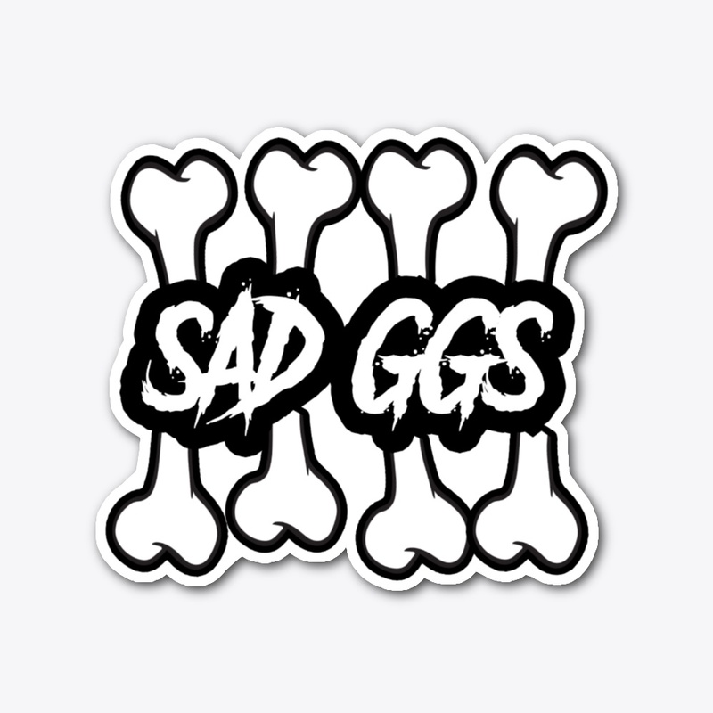 Sad GGs Sticker