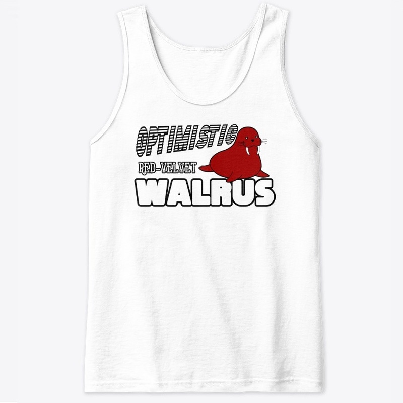 Optimistic Red Velvet Walrus