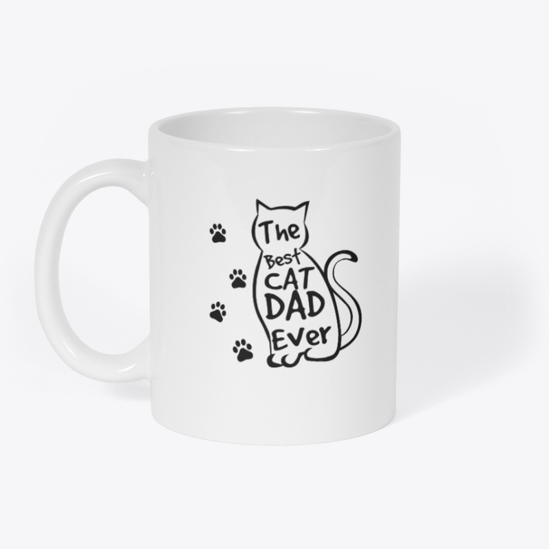 The Best Cat Dad Ever T shirt