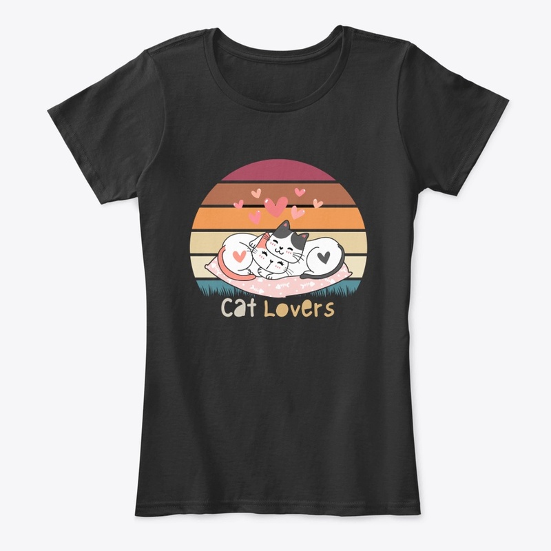 Orange Grey and Brown Cat Lovers