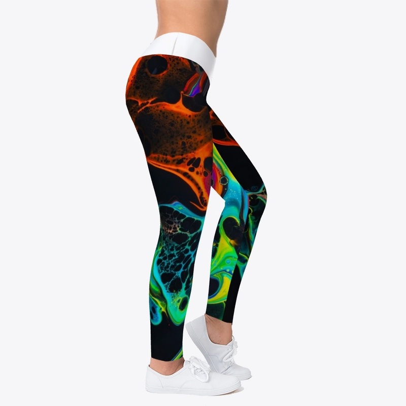 Colour Puddle Leggings