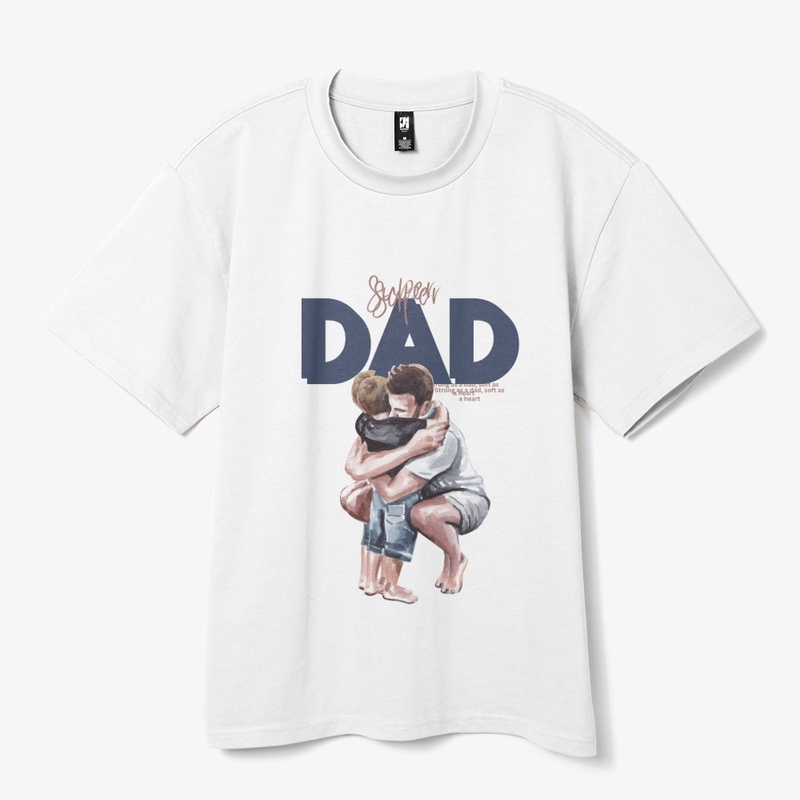 Super Dad Unisex Heavy Cotton Tee 
